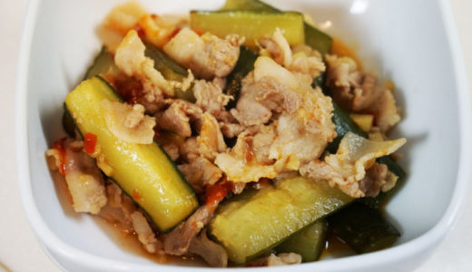 ホットクック レシピ#15：「きゅうりと豚肉の炒め」がエンドレス焼酎案件