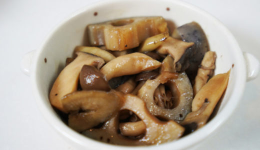 ホットクック レシピ#24：根菜とキノコの炒め煮