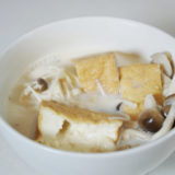勝間さんのレシピで豆乳スープを作ってみた