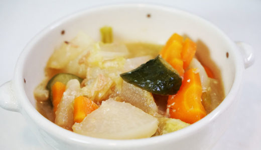 ホットクック レシピ#54：「W麹とにんにくの野菜炒め」なんか華やかな一品ができた！