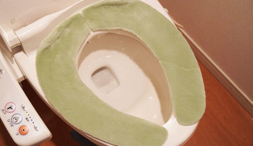 冬だから…お尻にも優しさを（サンコー ふんわり便座シート）