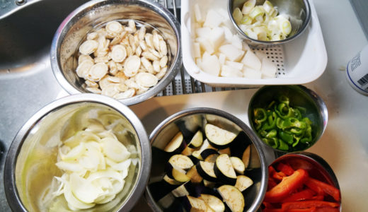 ホットクック レシピ#38：冷蔵庫一掃「野菜たっぷり味噌汁」の巻