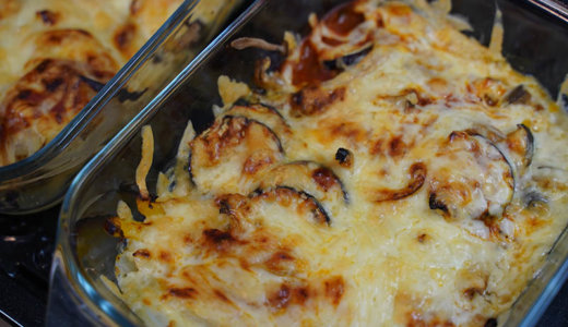 ヘルシオレシピ#20：ピザソースで野菜の簡単チーズ焼きを作る