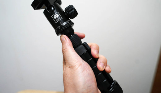 SIRUIのミニ三脚「3T-35K」製品レビュー：小型２Wayでしっかりした造りがGood