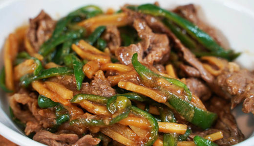 ヘルシオ レシピ#23：ヘルシオと焼き肉のたれで作る簡単チャンジャオロースは、ご飯が高速で無くなる美味しさだった