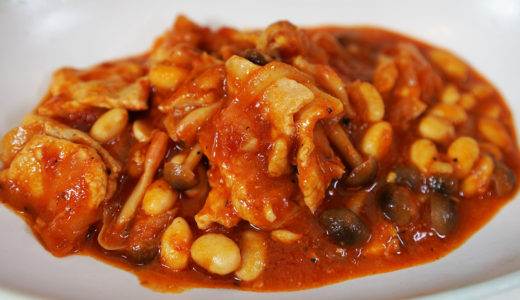ホットクック レシピ#112：簡単イタリアン風「豚肉のトマト煮こみ」をつくります