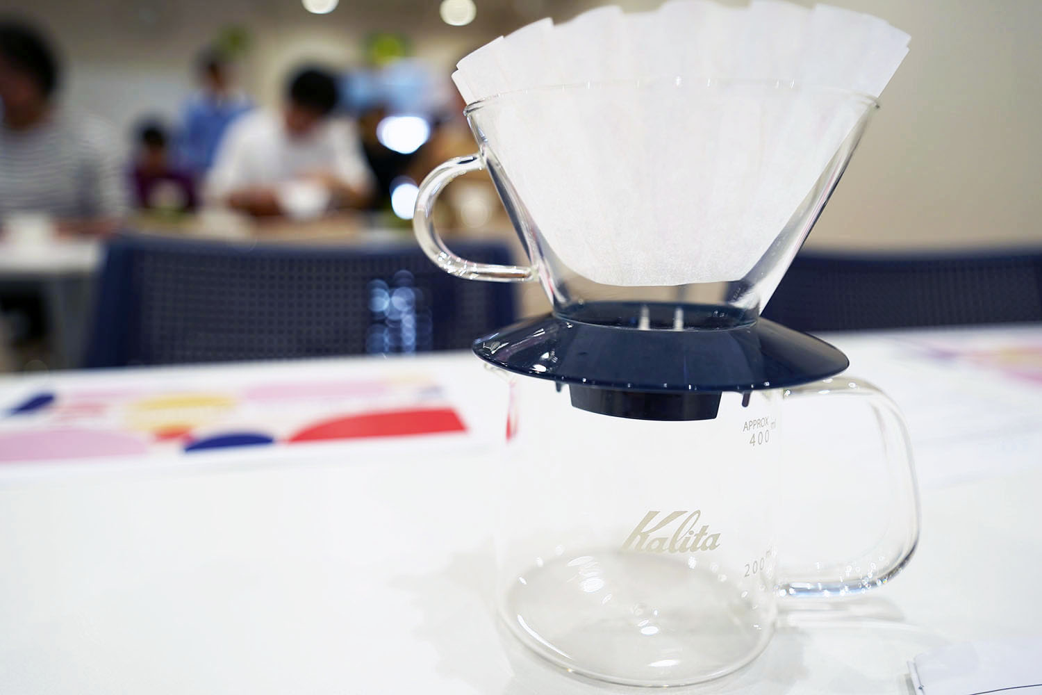 Kalita 美味しいドリップコーヒーセミナー ガラスのコーヒードリッパー