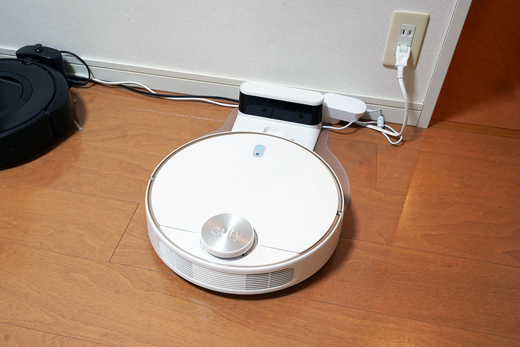 Eufy RoboVac L70 Hybrid：充電ステーションに帰還！ 一発で生還しました