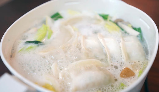 シロカ「おりょうりケトル しろいちょいなべ」でラーメンと餃子鍋を作ってみました！