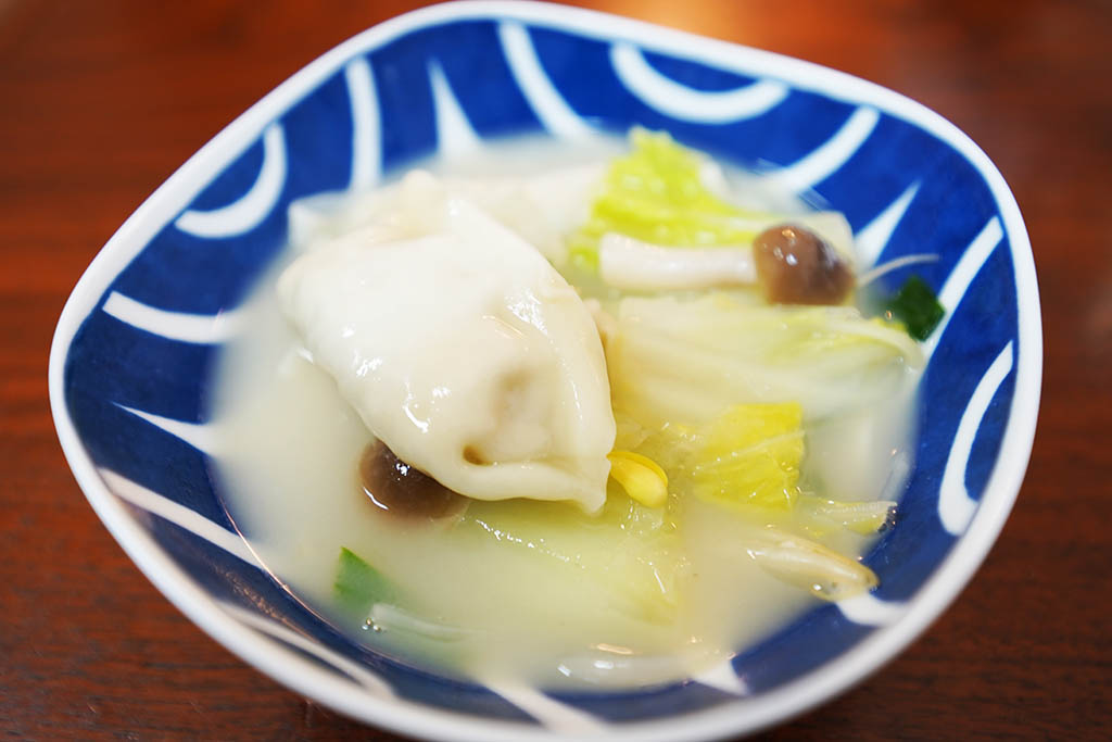 お野菜も餃子もとろとろ！