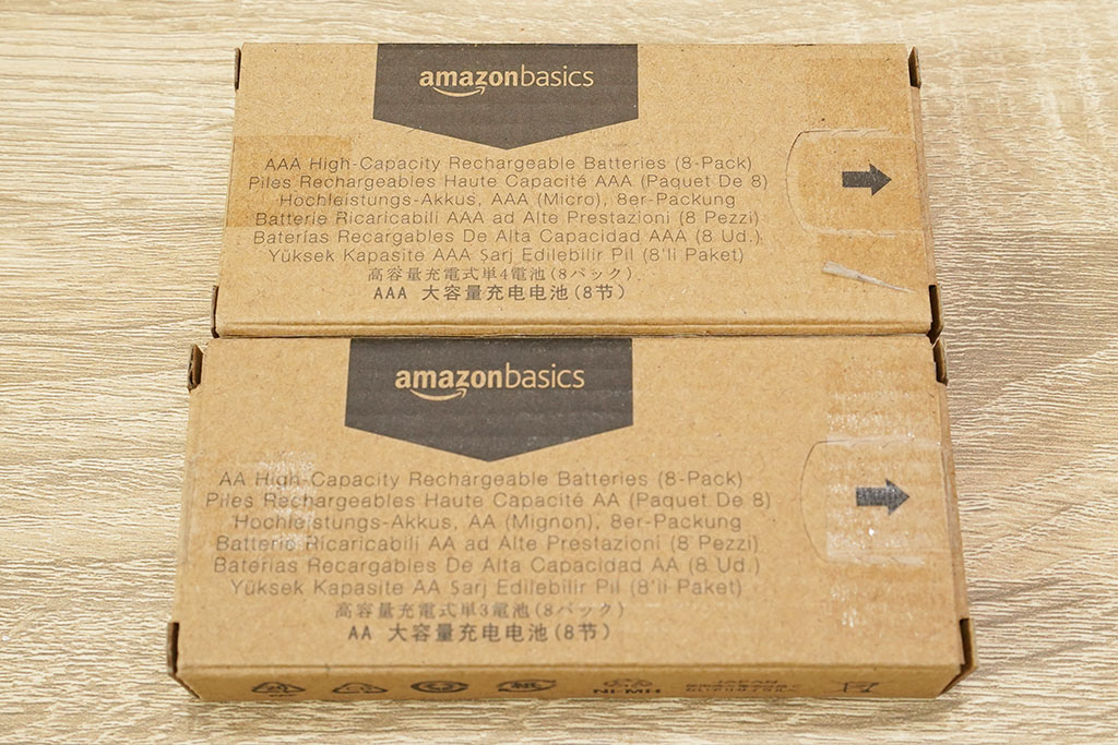 Amazonベーシック：単3および単4アルカリ乾電池