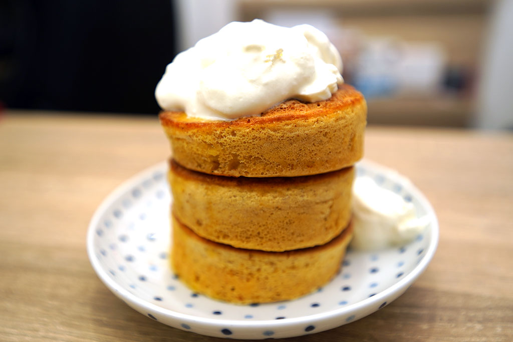 オートミールパンケーキ