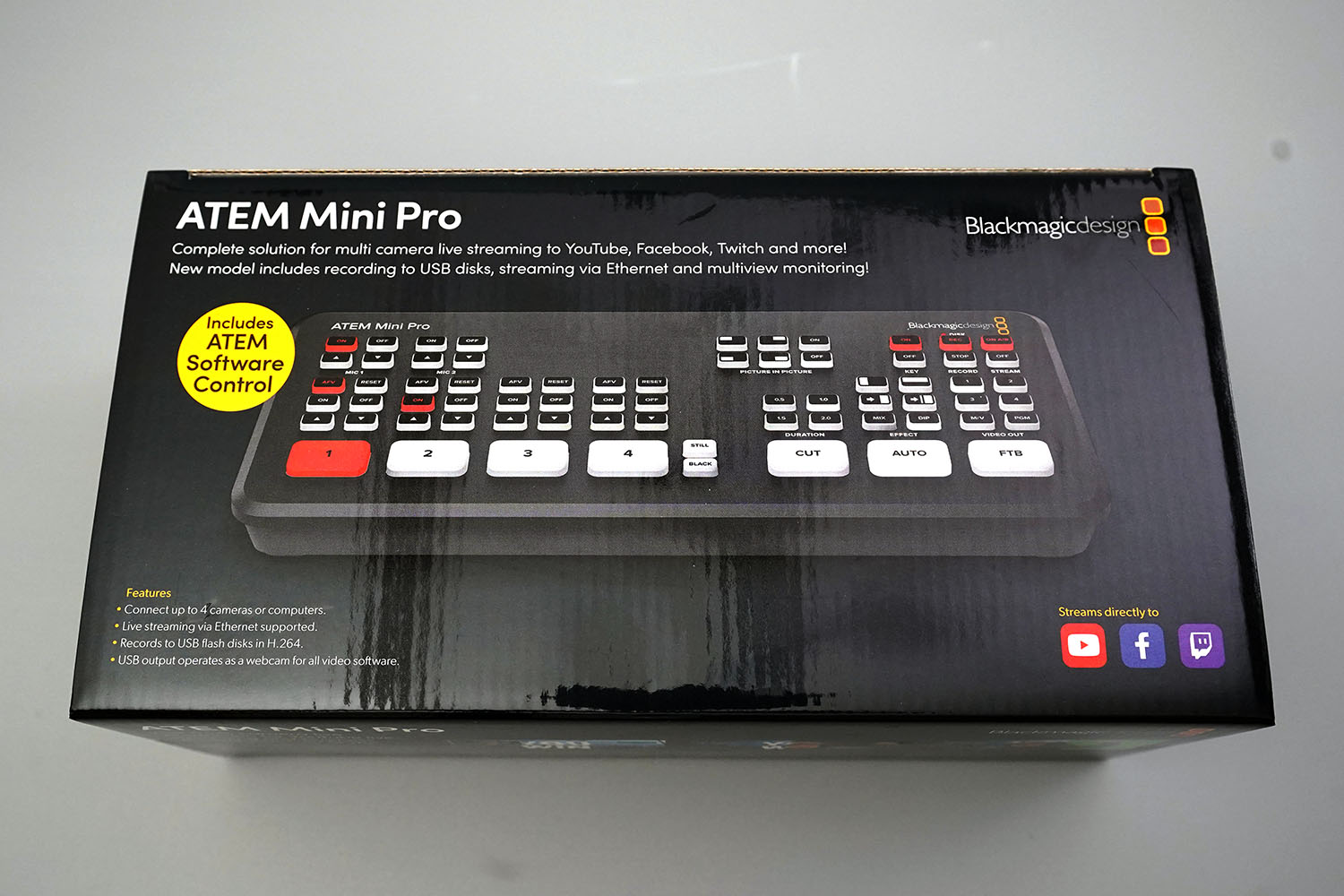 【レビュー】ATEM Mini Pro：品薄だけが問題。ライブ配信にも動画制作にも最適！ コスパ最高の超高機能ビデオスイッチャー | デイブ
