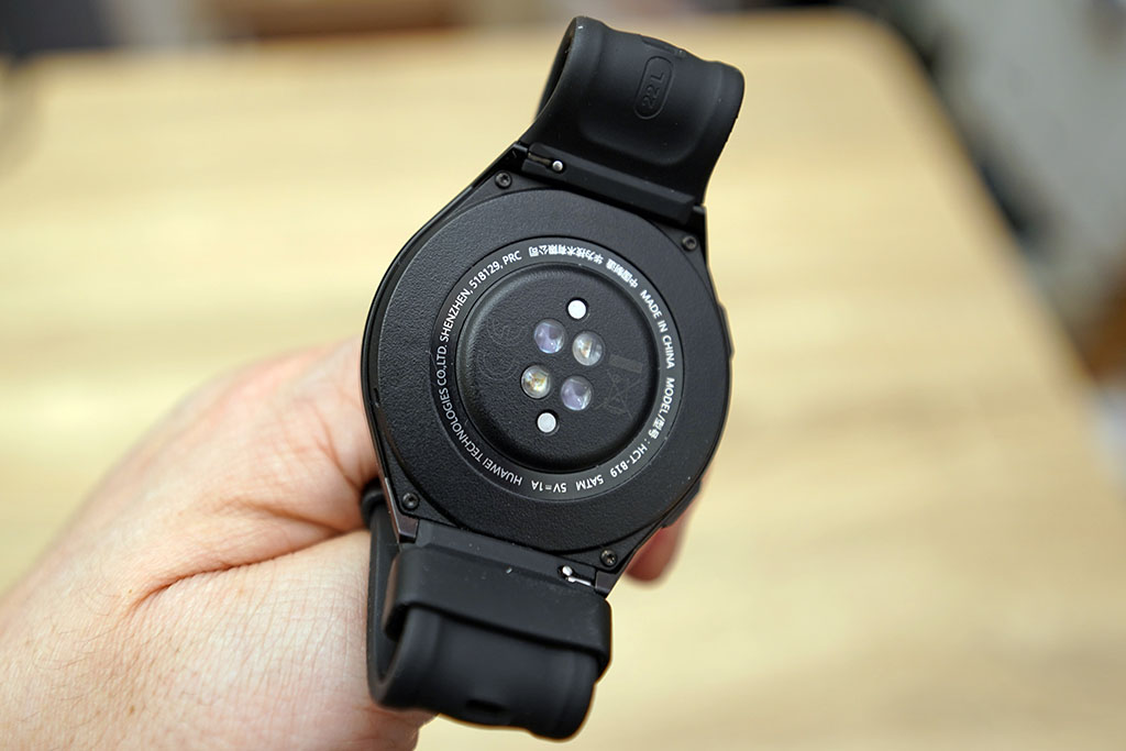 HUAWEI Watch GT 2e：背面センサー部分