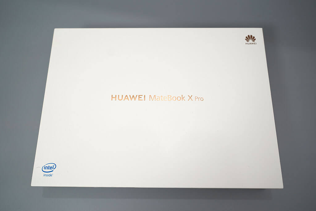 HUAWEI Matebook X Pro：パッケージ