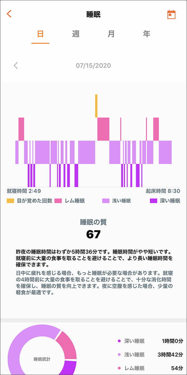 スリープトラッカー対決：Huawei Band 4 Pro