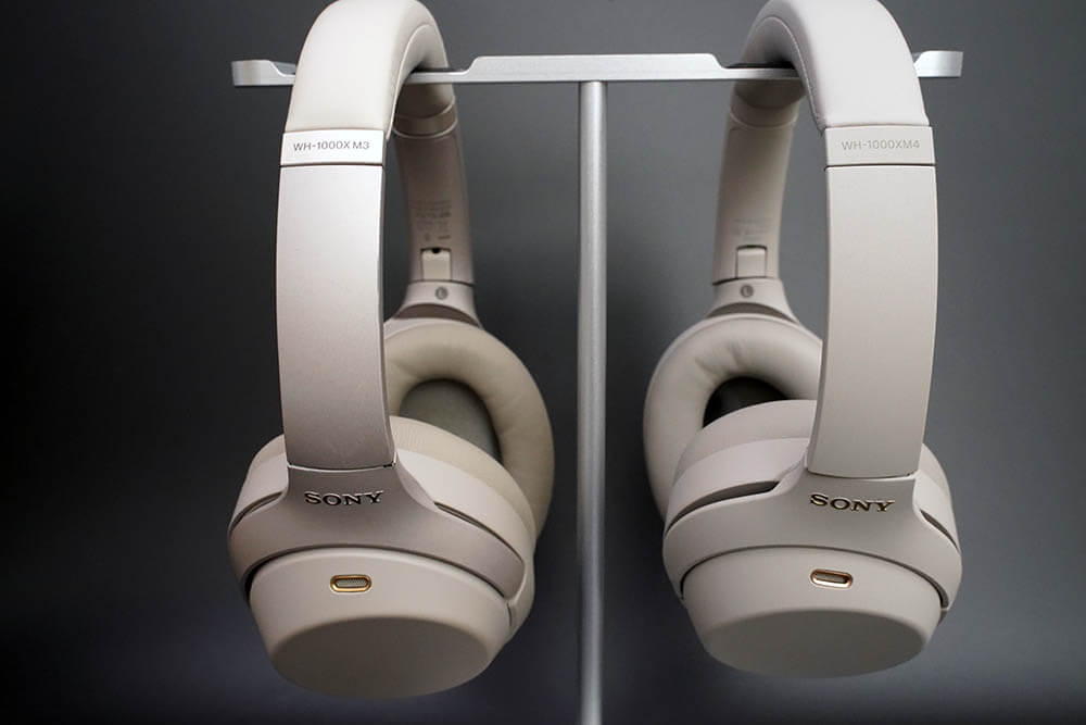 WH-1000XM4：WH-1000XM3との比較１