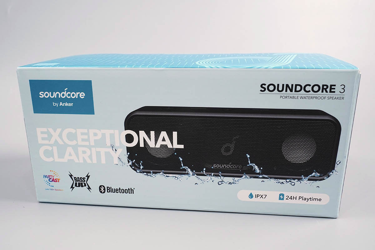 Soundcore 3：パッケージ