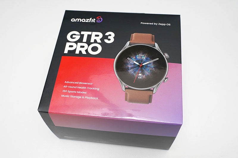 Amazfit GTR 3 Pro：パッケージ