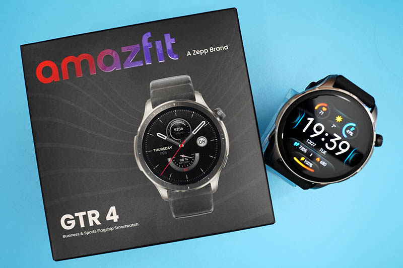 Amazfit GTR 4：外箱と本体