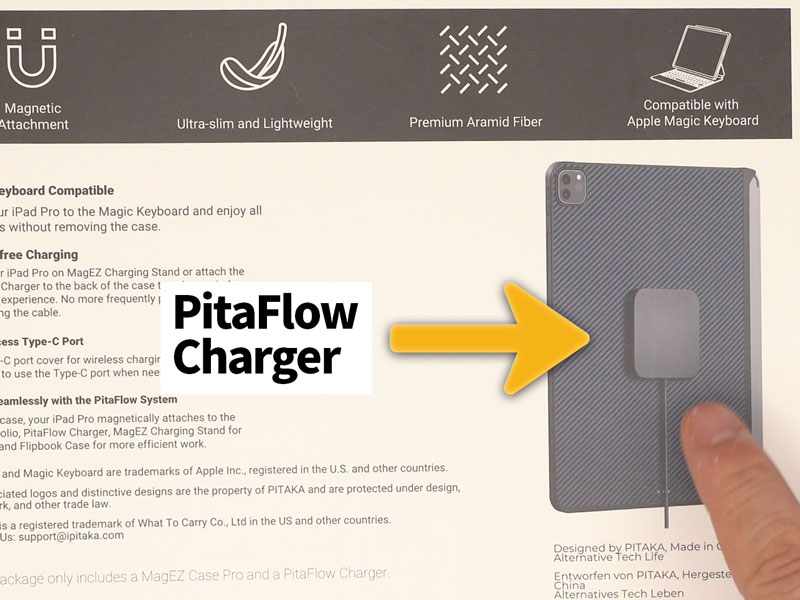 MagEZ Case Pro for iPad Pro 2022/2021PitaFlow Charger